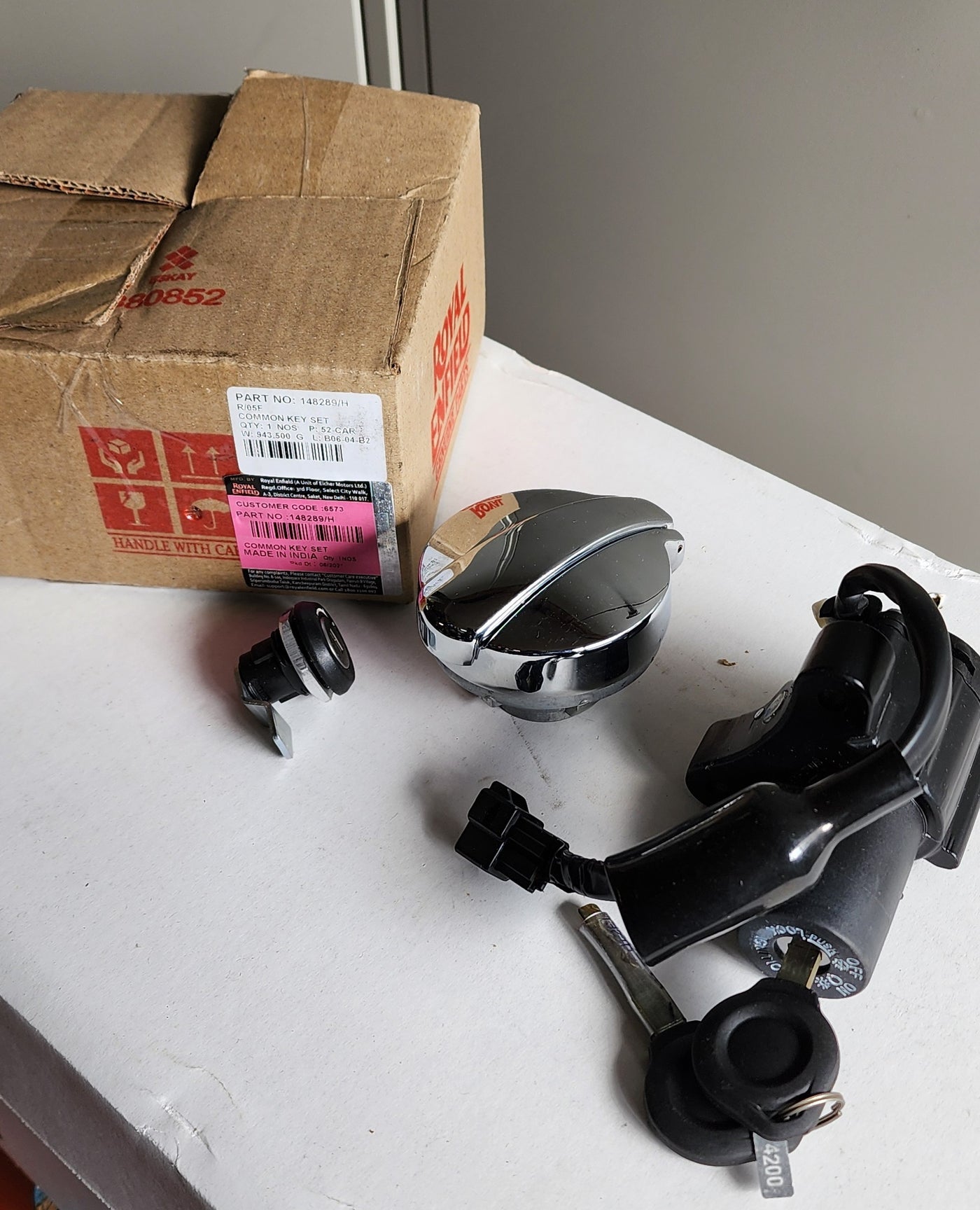 Common Key Set – Royal Enfield Toronto