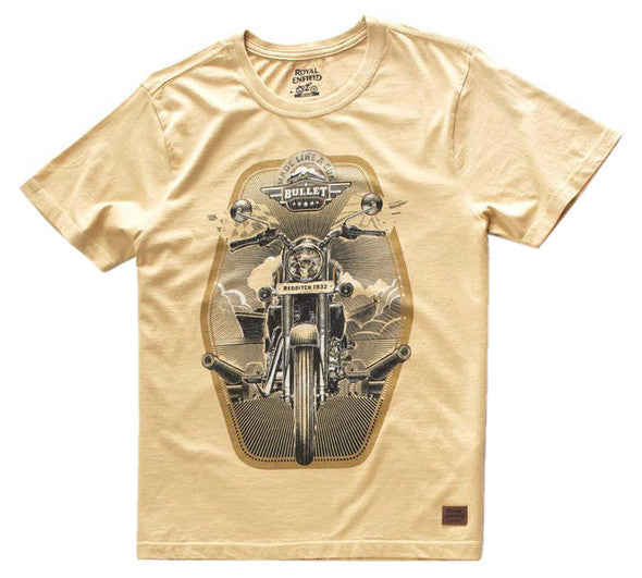 Dodge the Bullet Crew Khaki T-Shirt